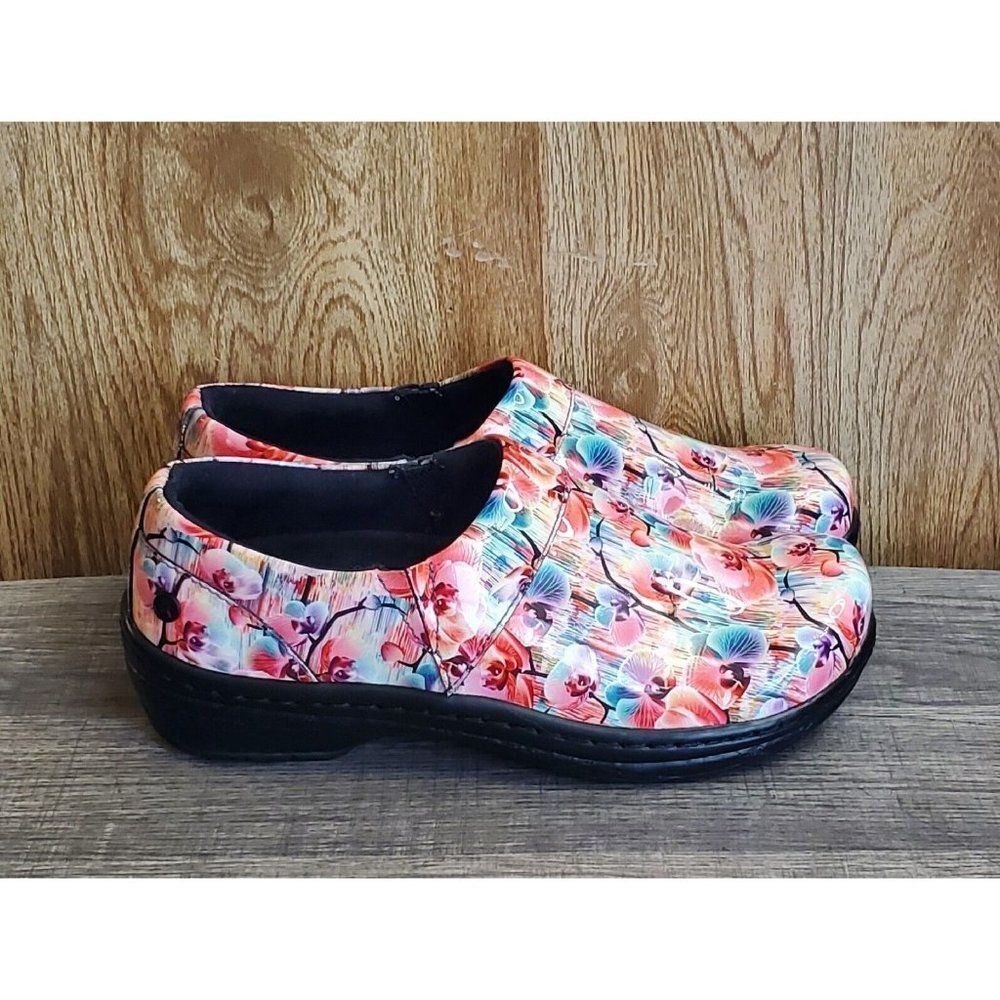 Klogs Mission Floral Shoes Clogs Nurse Loafer Mule Size‎ 6